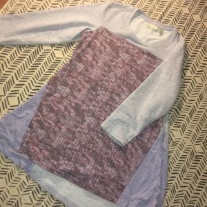 LOGO Lounge Purple Top